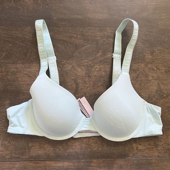 Victoria’s Secret Body wing lining corps signature straps bra Sz-34A - Picture 9 of 10